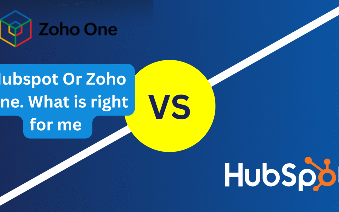 Zoho One VS Hubspot – What should you choose